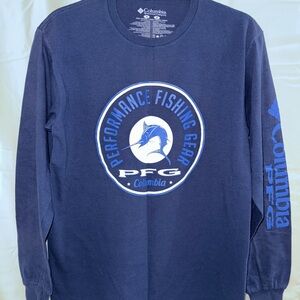 Columbia Blue Graphic Tee